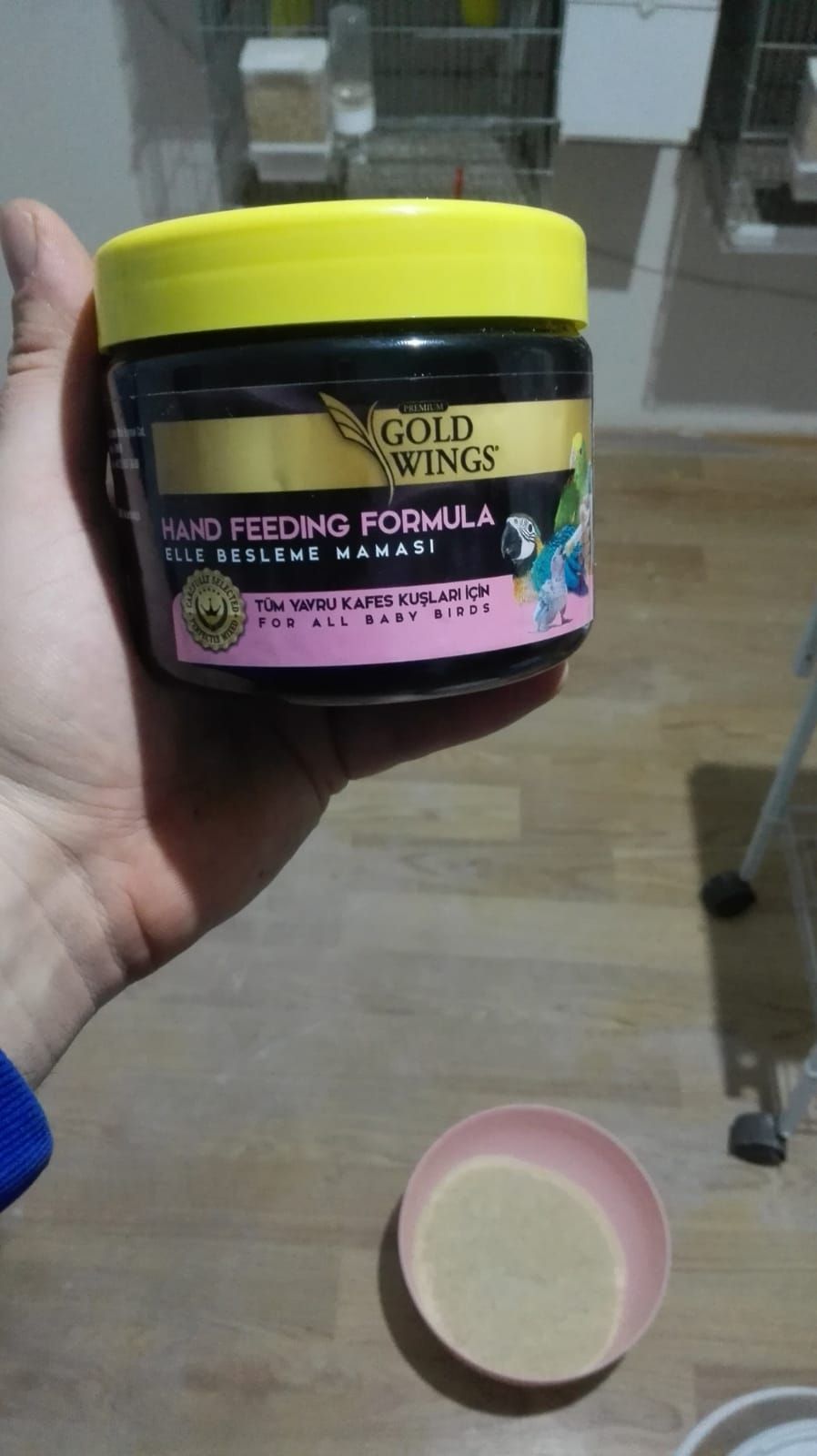 Kuşlara salata maması Muhabbet kuşu Sultan